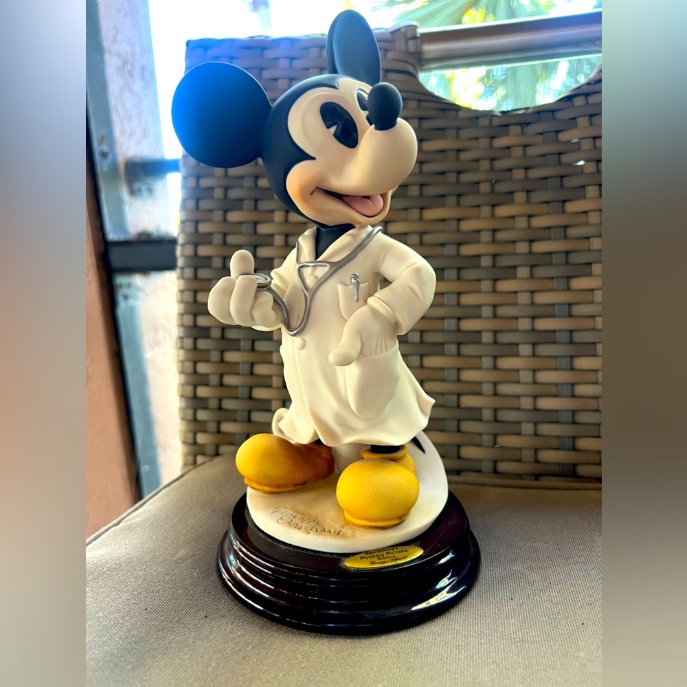 Giuseppe Armani Mickey Doctor Sculpture
